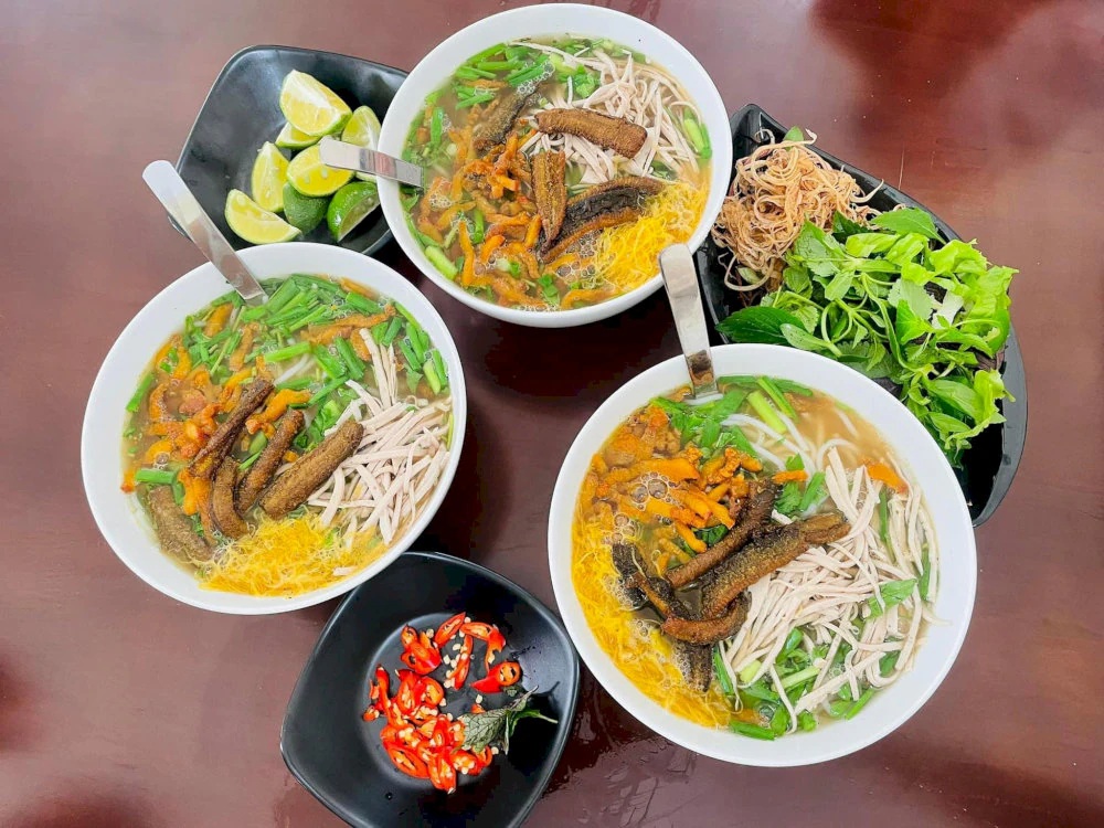 Bún thang lươn Phố Hiến